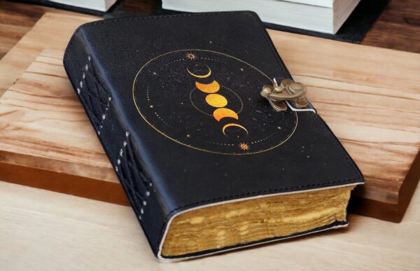 Grimoire Moon Phases Spell Book Of Shadows Journal - Image 3