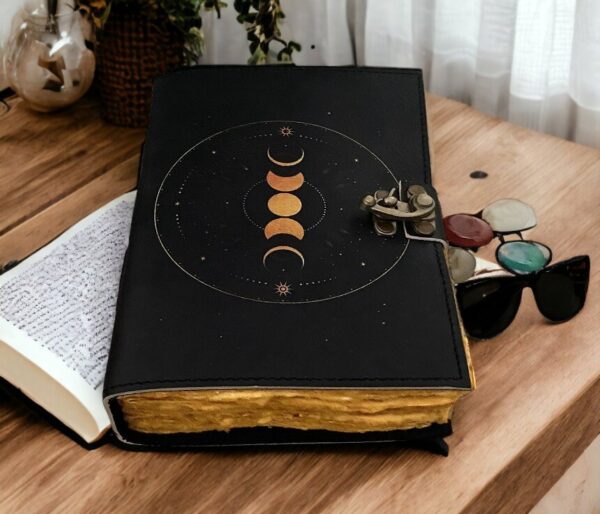 Grimoire Moon Phases Spell Book Of Shadows Journal - Image 7