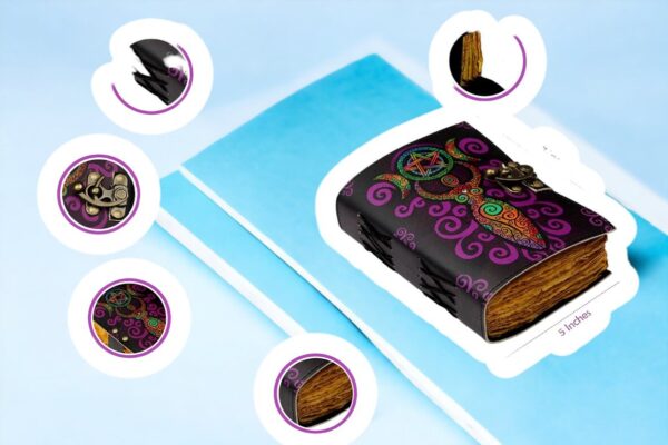 Blank Spell Book Of Shadows Grimoire Journal - Image 2