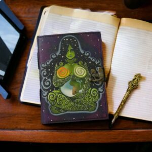 Blank Spell Book Of Shadows Journal With Lock