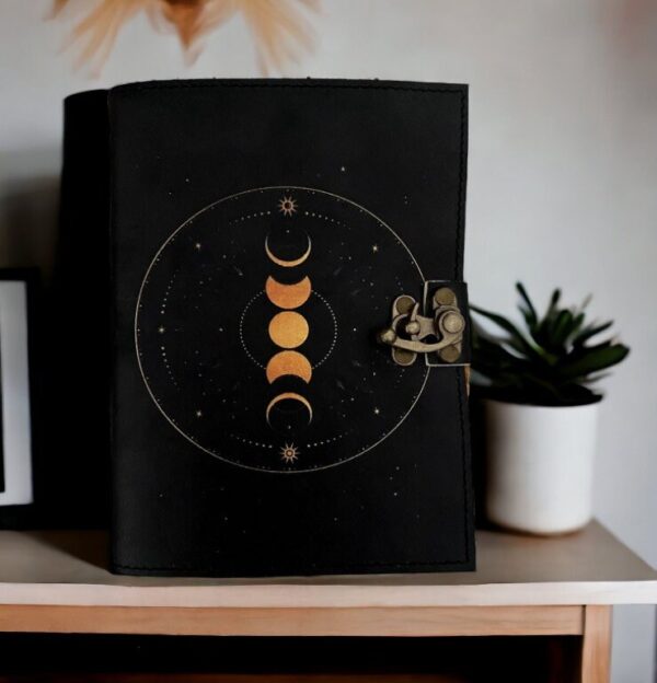 Grimoire Moon Phases Spell Book Of Shadows Journal - Image 8