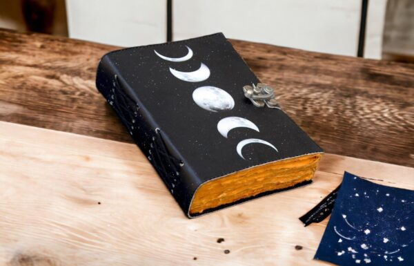 Grimoire Moon Phases Spell Book Of Shadows Journal - Image 2
